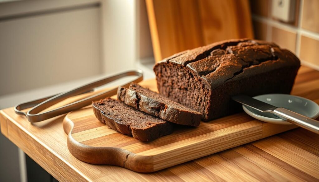 Chocolate bread storage and serving tips