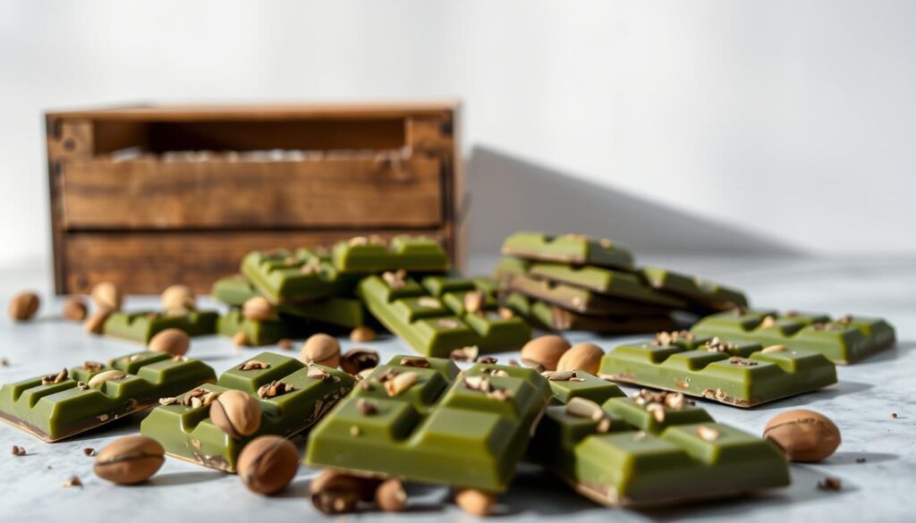 Pistachio Chocolate Bar Storage