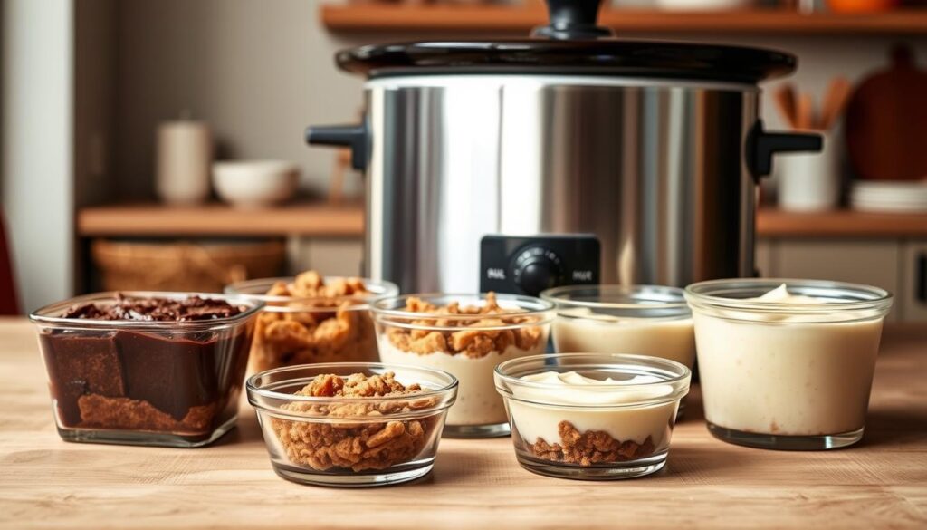 Storing Easy Crockpot Desserts