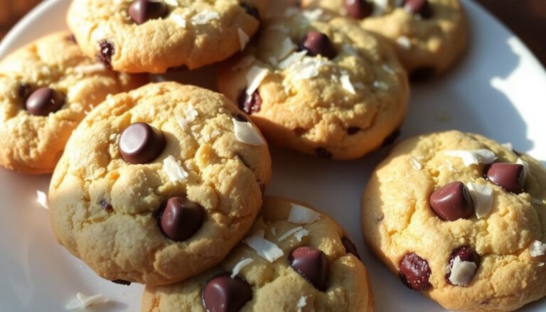 coconut chocolate chip cookies